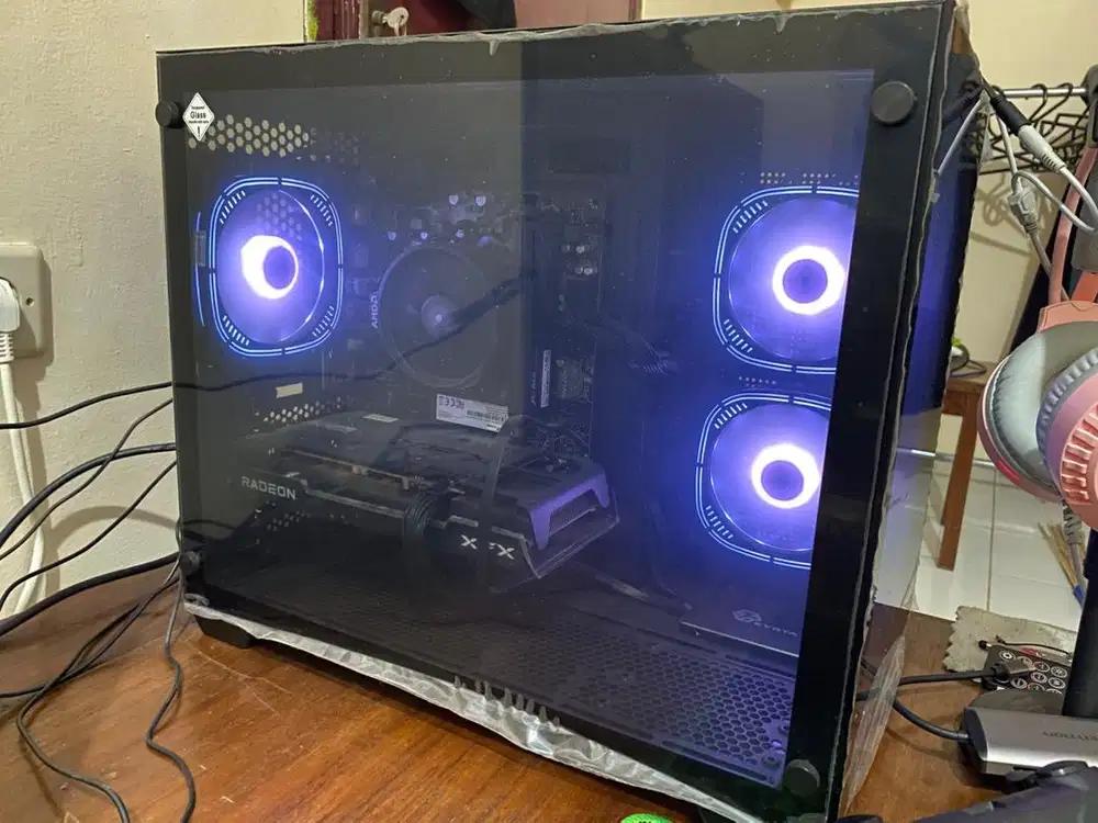 PC Rakitan Ryzen 3 4100 512GB SSD 16GB RAM RX 6600 8GB VRAM