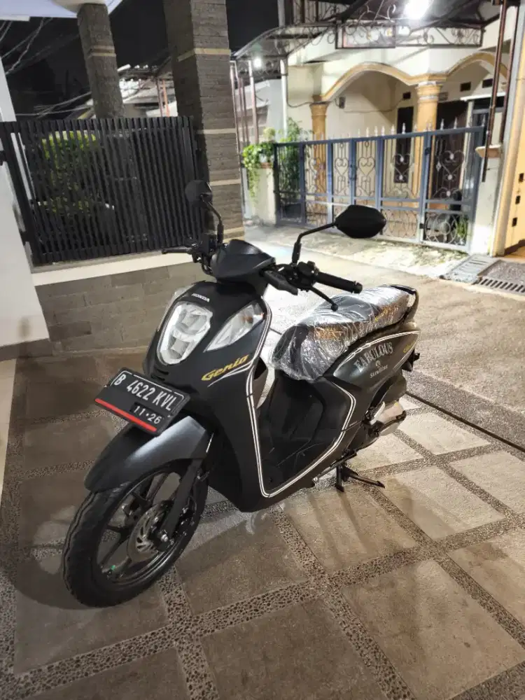 Bissmillah dijual motor Honda Genio fabulous CBS ISS 2021 istimewa