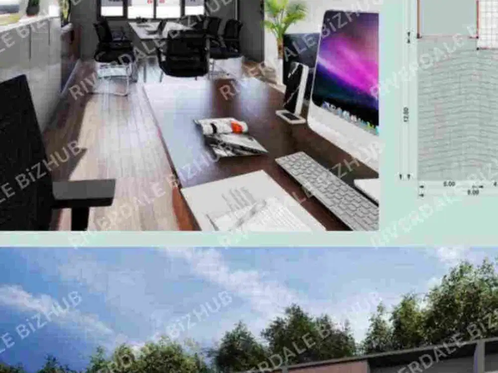 Jual gudang luas 288Meter berlokasi strategis cikarang barat samping fajar paper jalur provinsi
