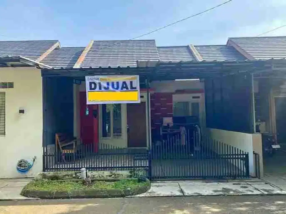 Rumah minimalis one-gate system di dalam komplek kamayangan residence Arcamanik