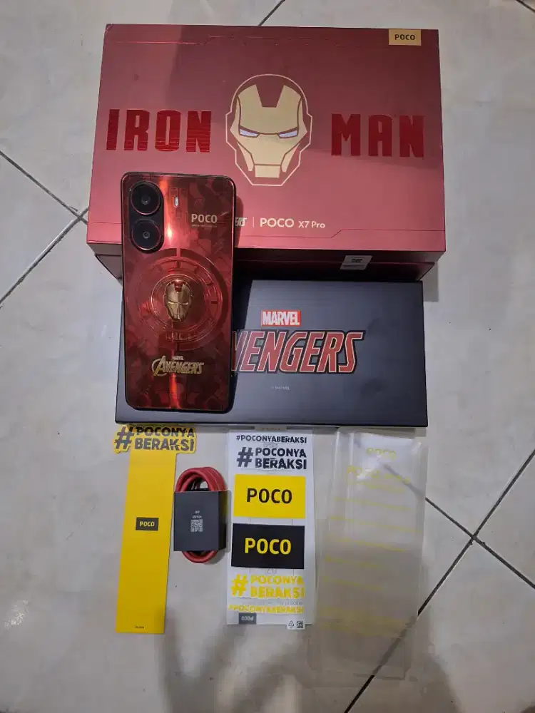 Poco X7 Pro 12/512gb ironman editions garansi juni 2026