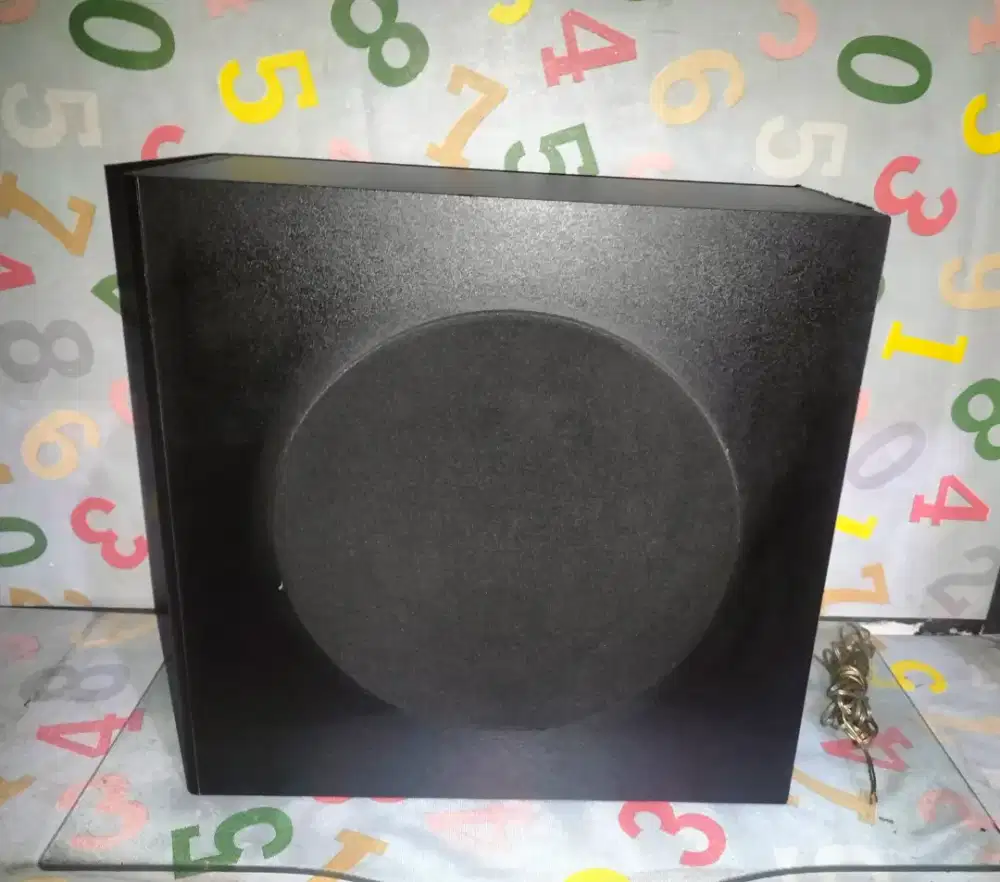 Sepiker subwoofer pasif ukuran 6 incih kondisi normal