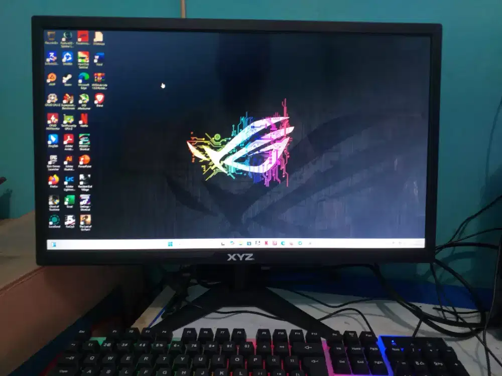 JUAL LED MONITOR 22INCH FULL HD FULLSET JOGJA
