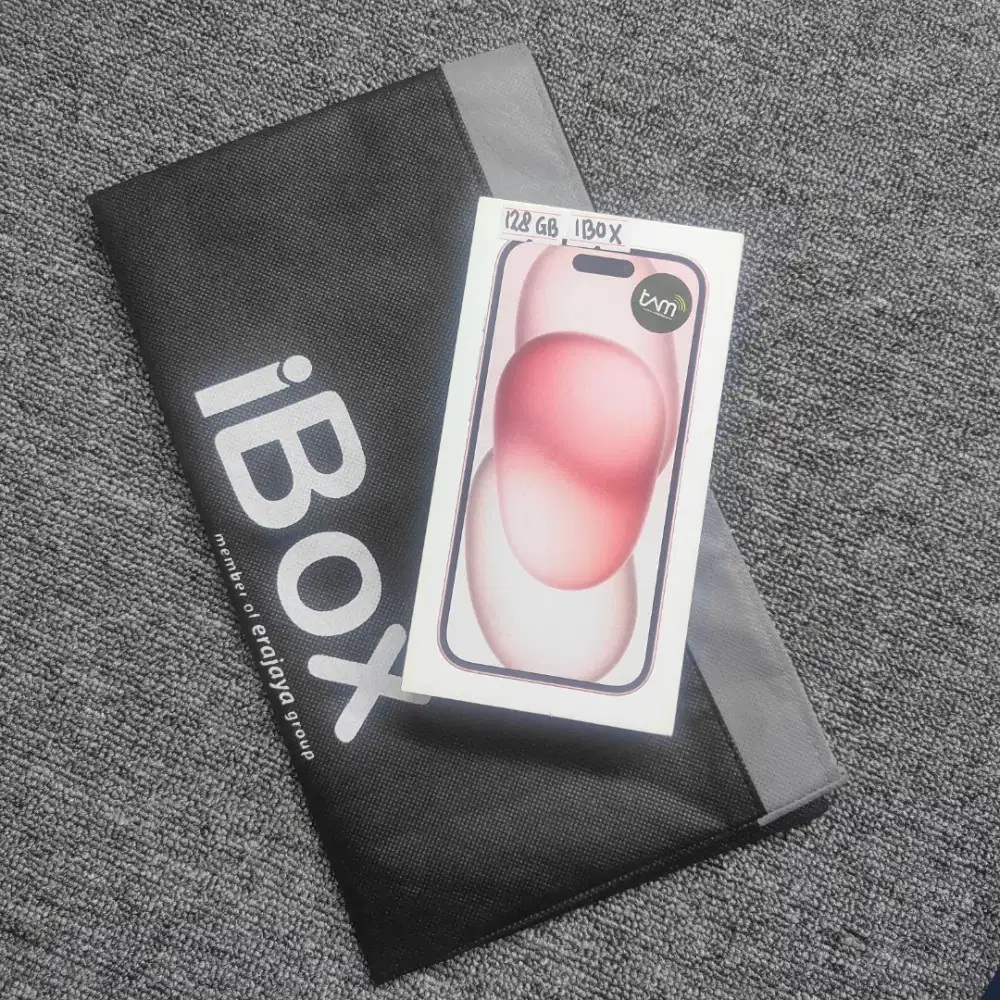 ( IBOX) NEW IPHONE 15 128GB PINK Pa/a