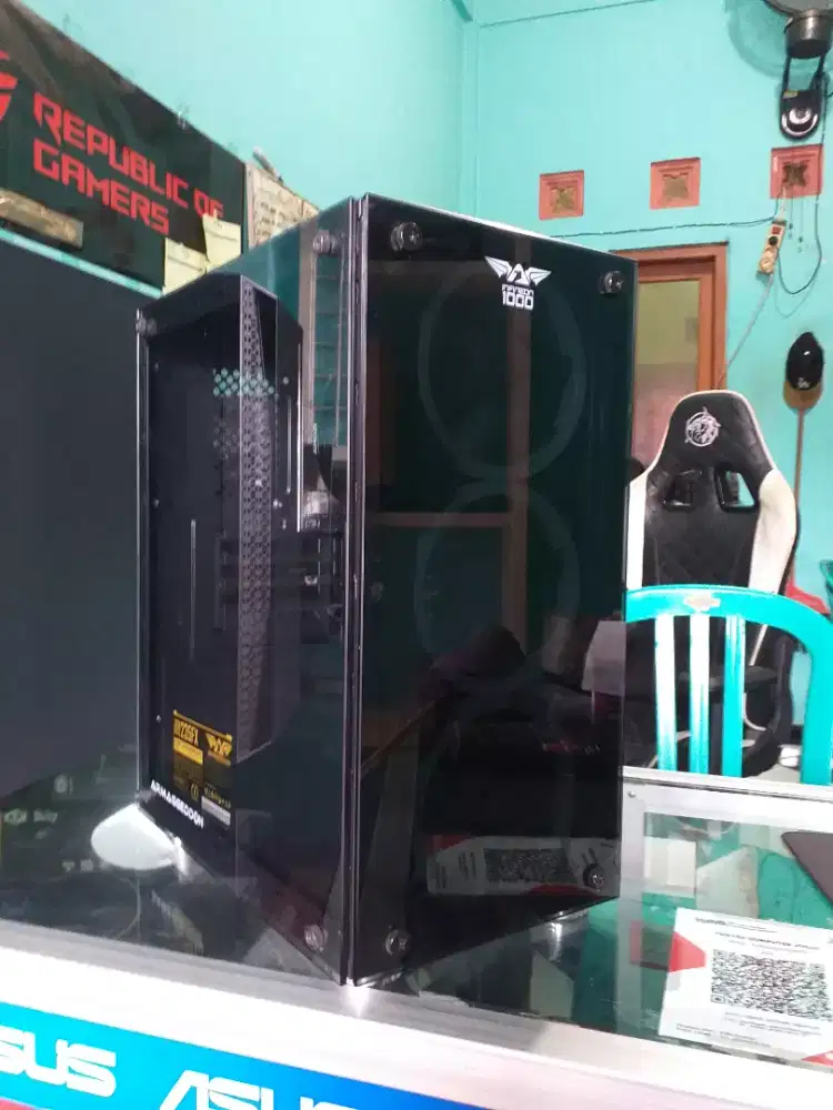 PC INTEL GAMING DESAIN SPEK BAGUS SIAP PAKAI MURAAHH