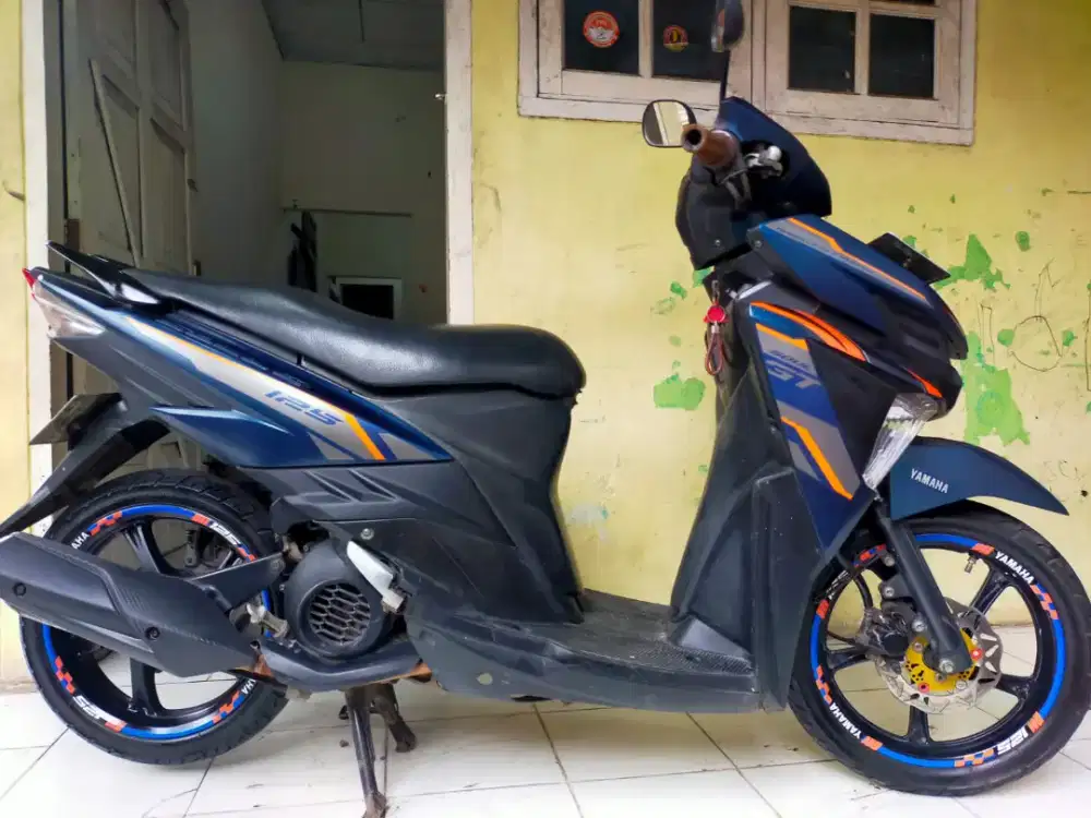 Soul GT 125 blucore lengkap motor sehat keterangan detail dibawah