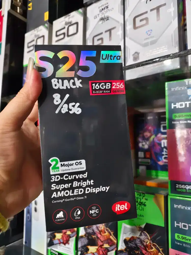 Itel s25 ultra 8/256 new garansi 1 tahun