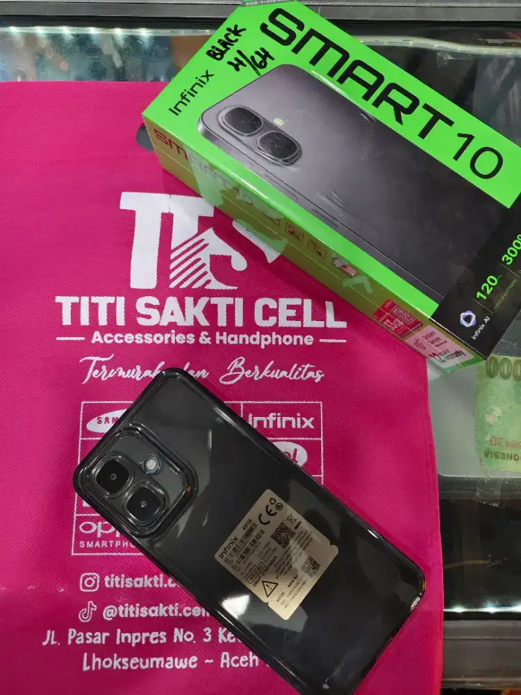 Infinix smart 10 new ram 8 garansi 1 tahun segel pabrik promo