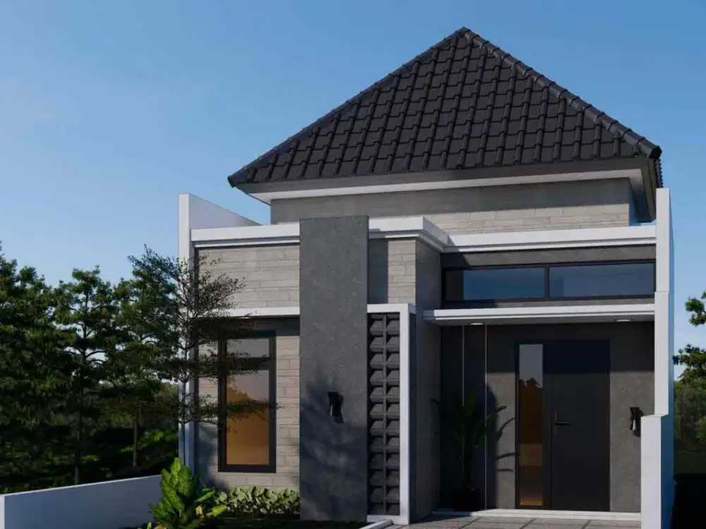 rumah harga terjangkau - bisa request desain dan luas bangunan