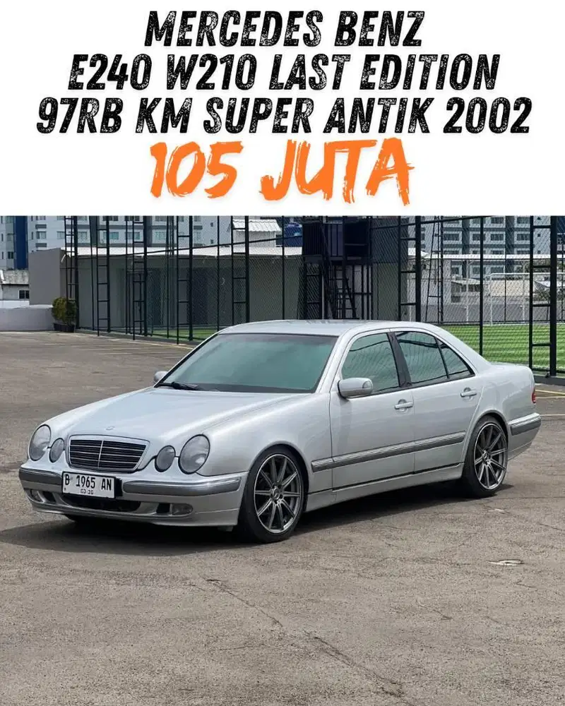 Mercedes Benz New eyes E240 W210 Last edition 2002 istimewa no minus