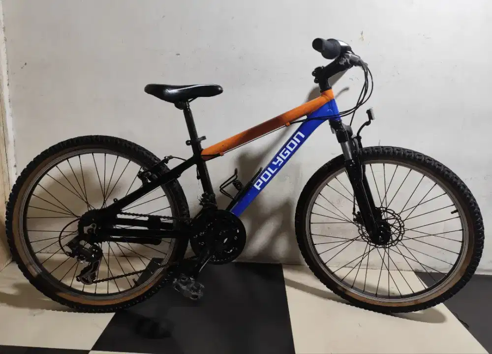Sepeda MTB polygon aloy ukuran 24 siap pakai