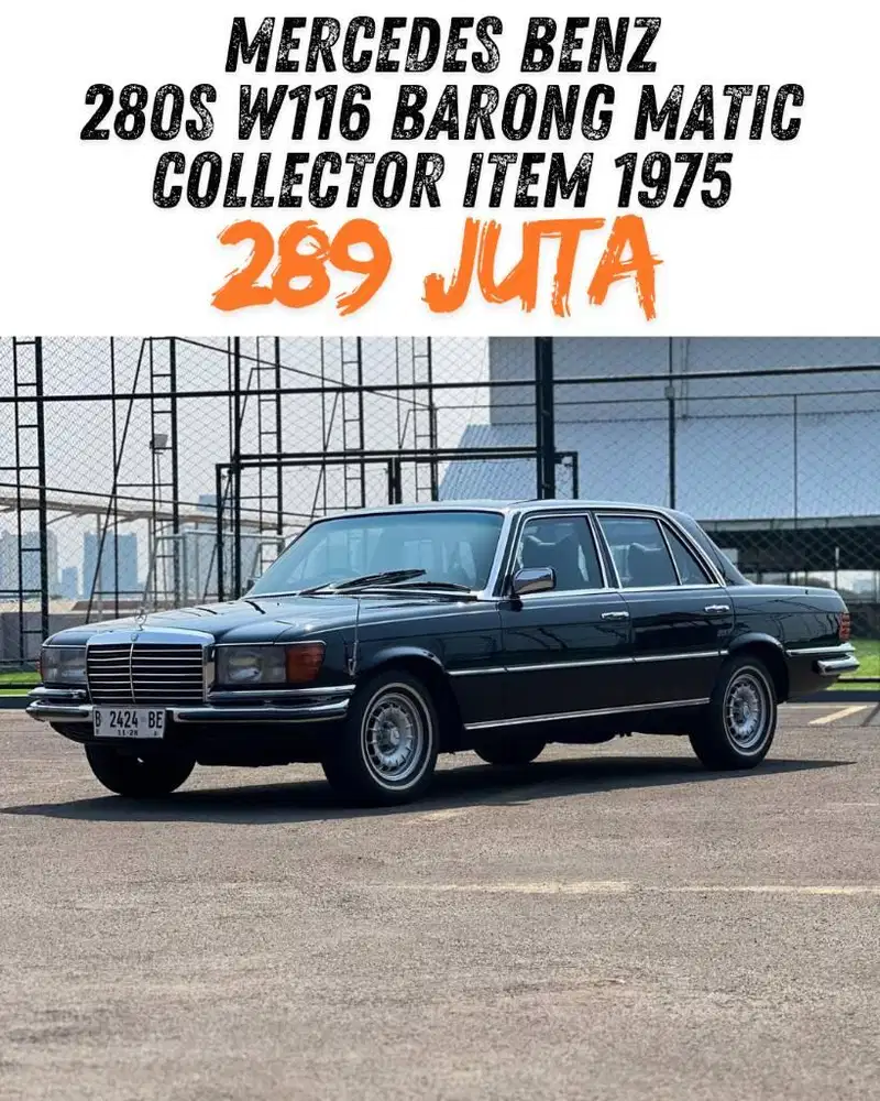 Mercedes Benz 280S W116 Barong Automatic 450sel look