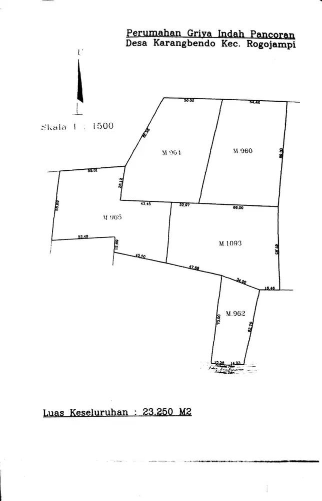 DIJUAL Tanah di Rogojampi, Banyuwangi