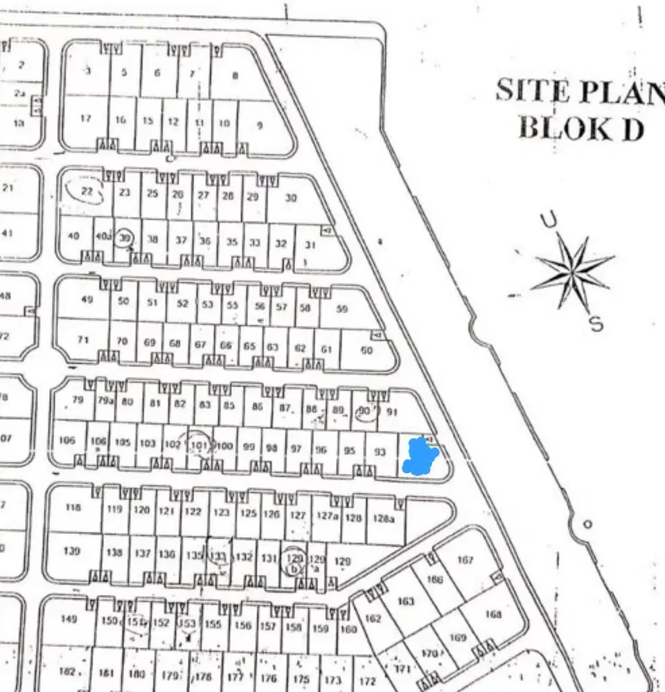DIJUAL TANAH KAVLING GRAHA FAMILI BLOK D