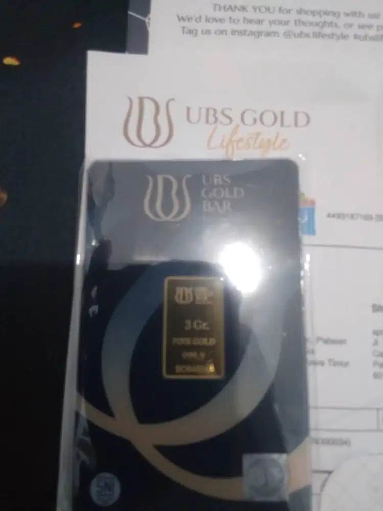 Emas ubs 3 gram