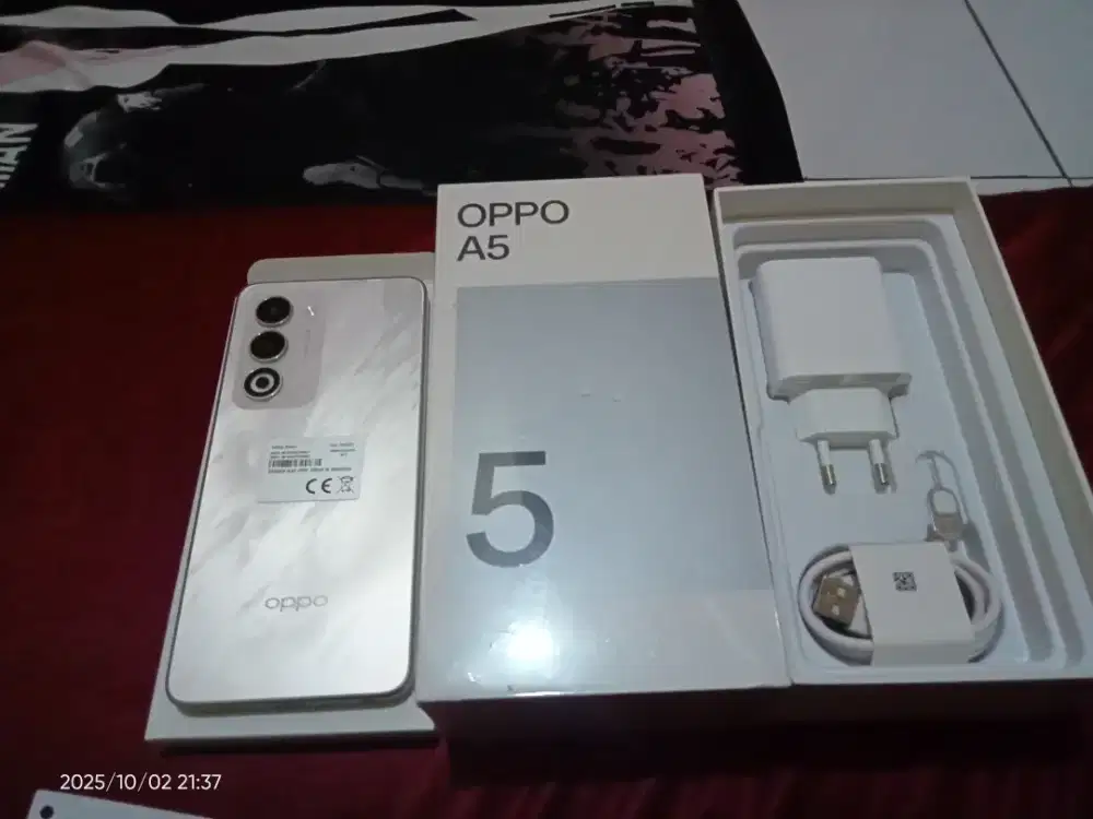Oppo A 5 baru buka dus