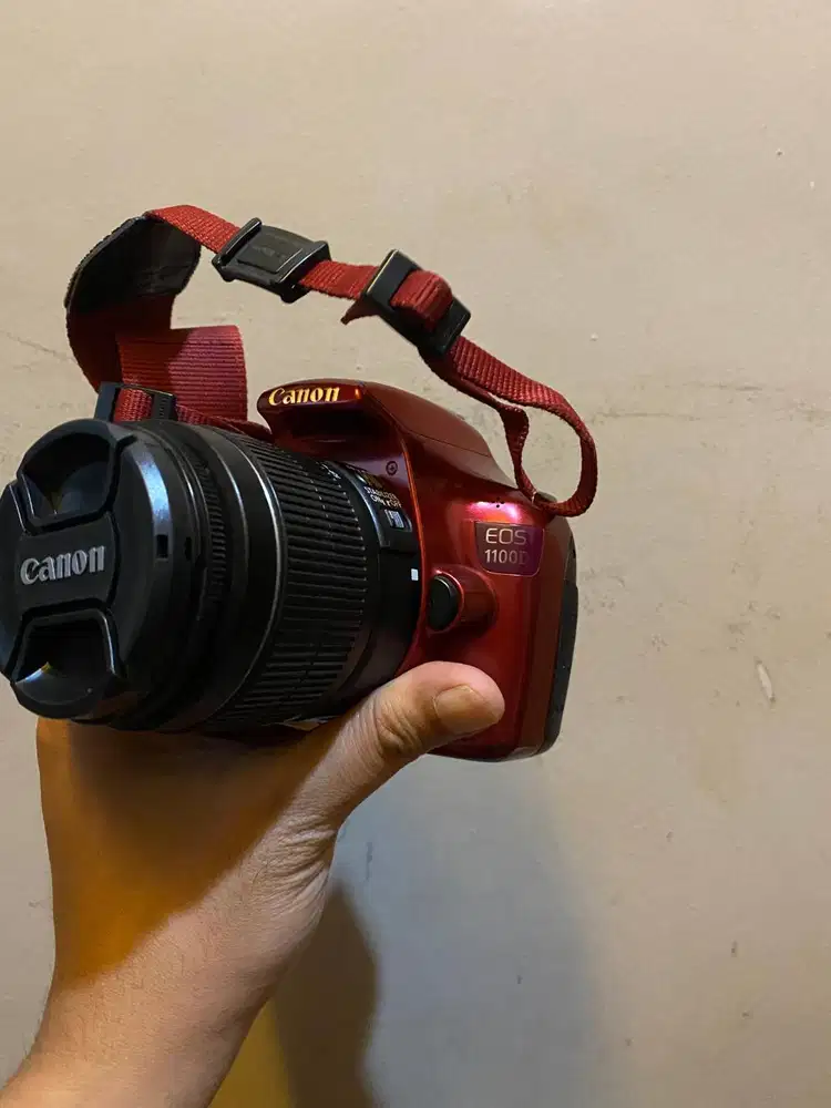 Kamera slr CANON 1100d camera foto video siap pakai minus dikit
