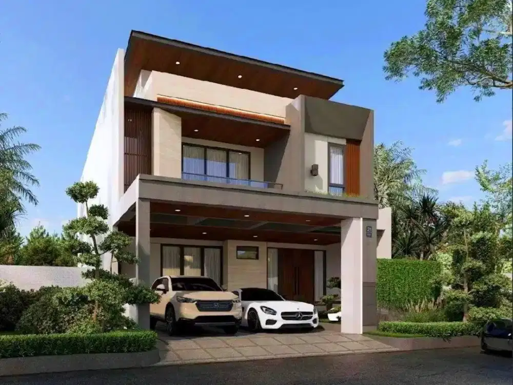 Jual Rumah On Progress Di Taman Chryasant Kencana Loka BSD Serpong