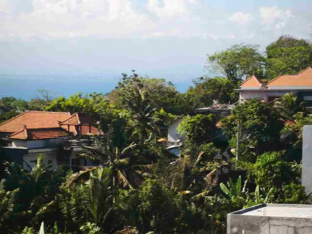 dijual tanah 5are second floor ocean view dekat Nirmala Pecatu Badung Bali