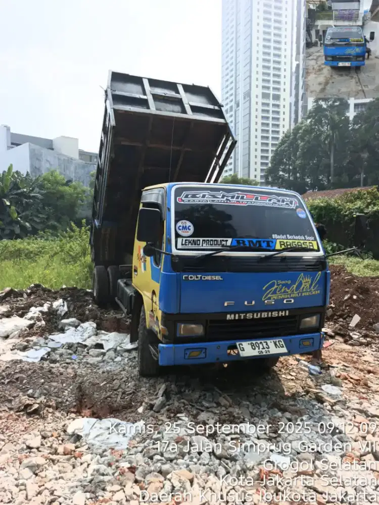 Jasa pengurugan puing dan buang puing tanah