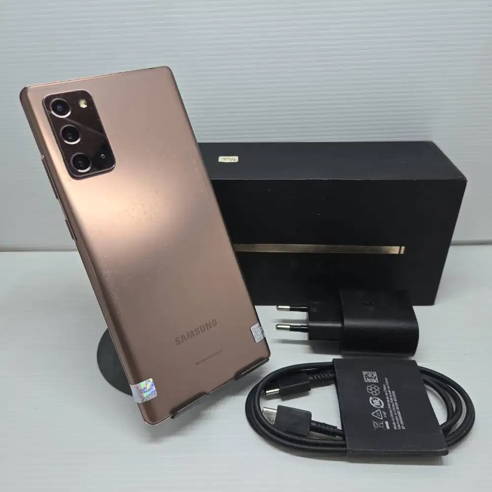 HOT SALE! SAMSUNG GALAXY NOTE 20 8/256 MYSTIC BRONZE NO MINUS EX SEIN