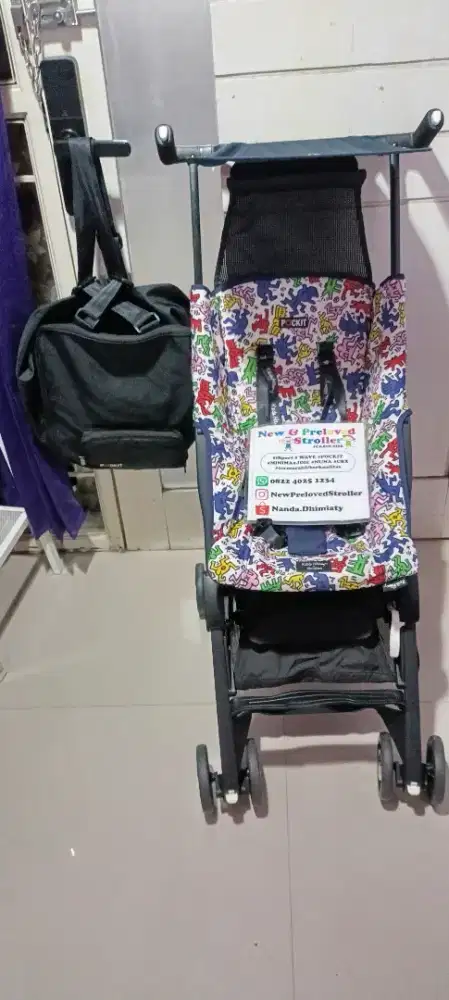 stroller isport pockit minima preloved
