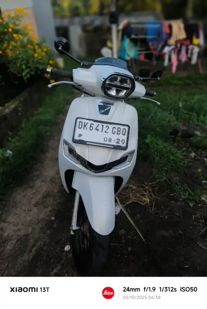 Jual honda stylo warna  royal mate white abs tahun 2024 kilometer 8000