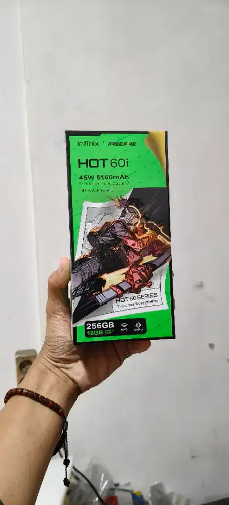 INFINIX HOT 60i 16GB/256GB | BARANG RESMI BERGARANSI