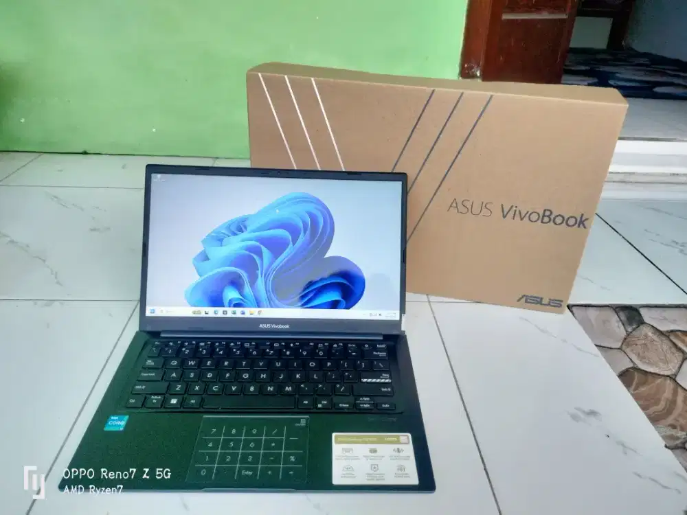 Asus Vivobook A1404ZA Core i3 Generasi 12 Fullset Normal