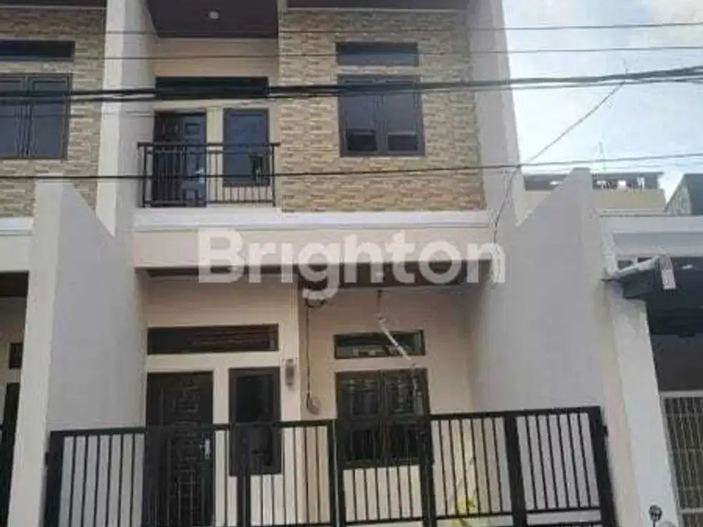 rumah modern minimalis bangunan baru kelapa gading