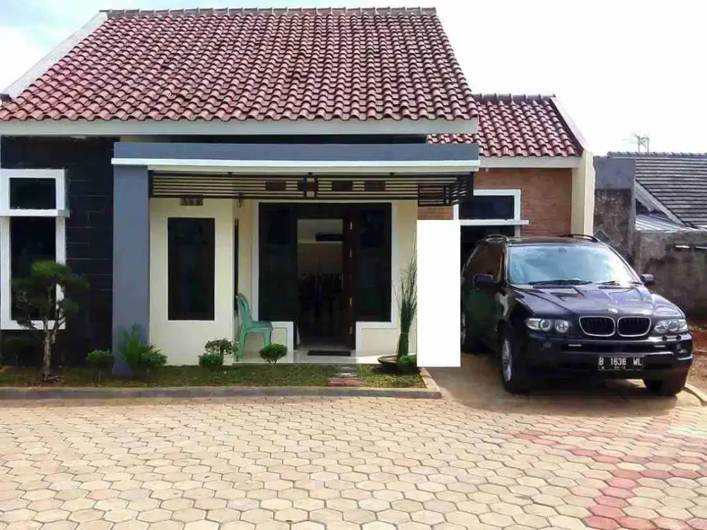 rumah baru siap huni bisa kpr tengah kota claster sukamaju baru tapos depok
