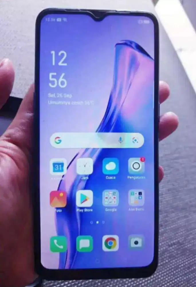 Oppo A31,Mulus,Hape dan Casan