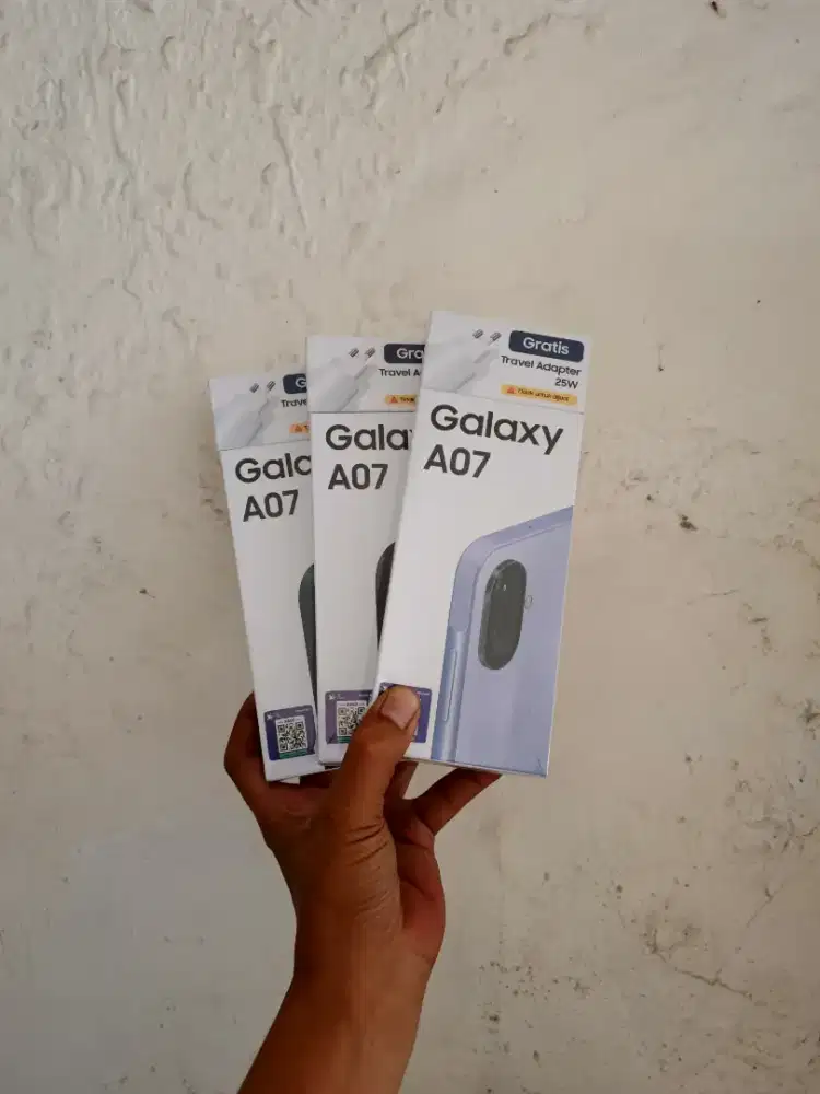 [ Fast respon WA ] Samsung Galaxy A07 4/64 Garansi resmi 1thn