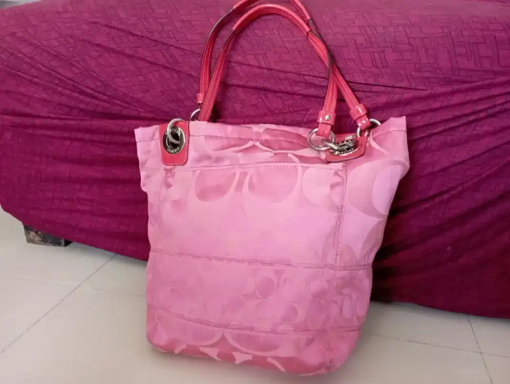 Tas Coach Tribeca Op Art Pink