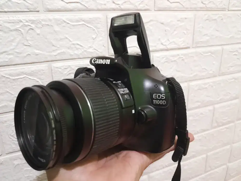 Kamera dslr Canon 1100D full efek