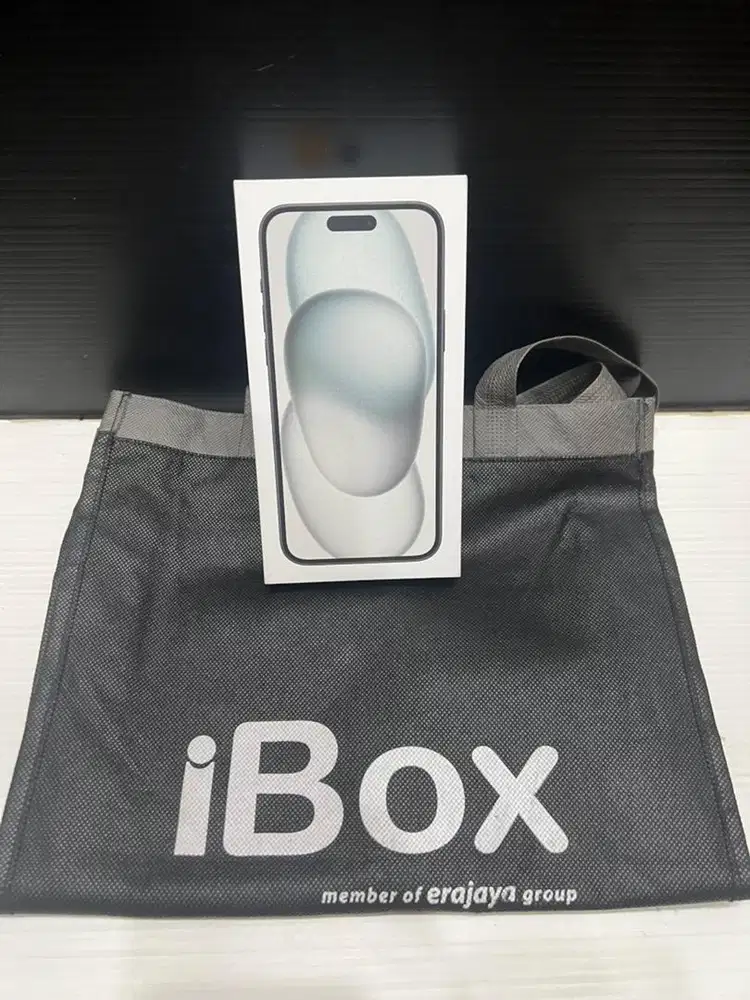 Iphone 15 plus 128gb baru segel Garansi Resmi iBox 1 Tahun