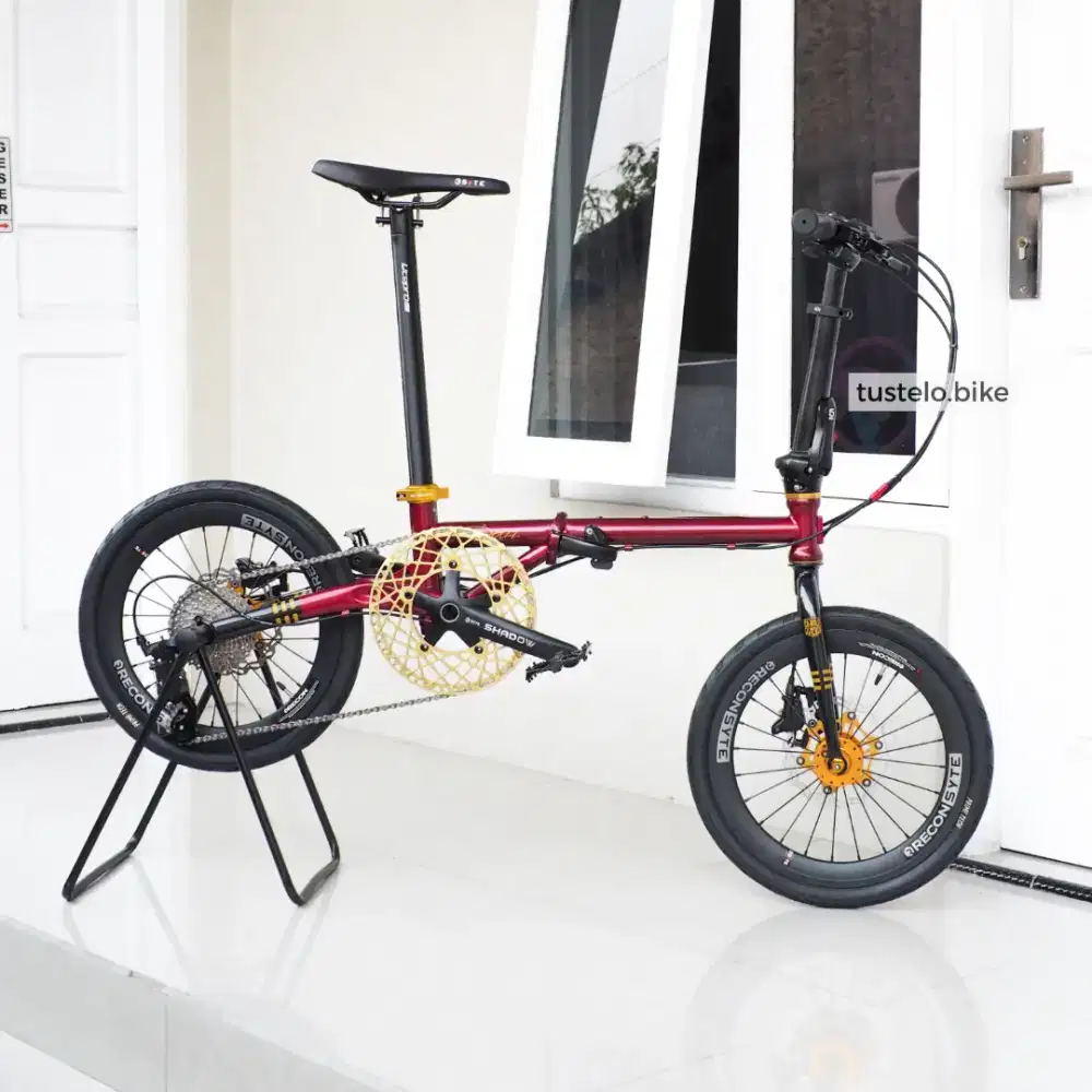 Sepeda Lipat 16+ MXL Jazz 9s Hydraulic Disc Rakitan by Tustelo.bike