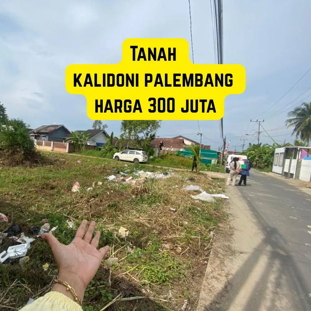 JUAL CEPAT TANAH KALIDONI SAMPING SEKOLAH