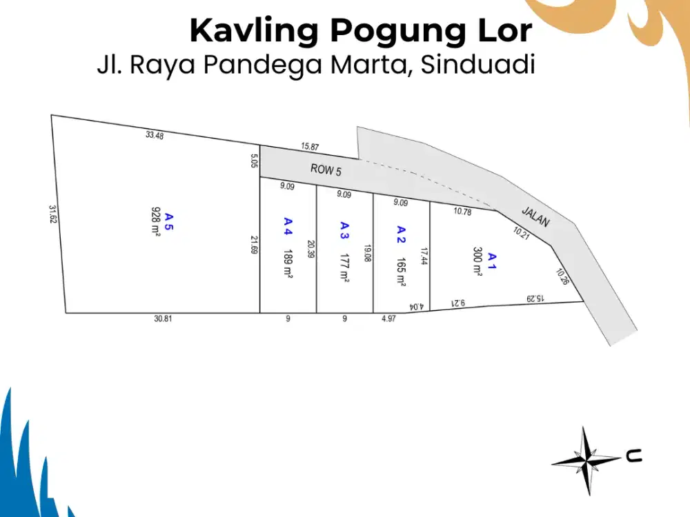 Harga Masih di Bawah Pasar! Pogung Lor Strategis