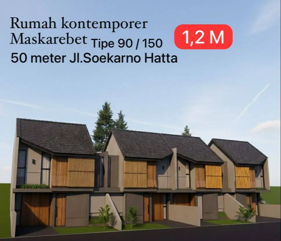 JUAL RUMAH MEWAH MASKEREBET KOTA PALEMBANG
