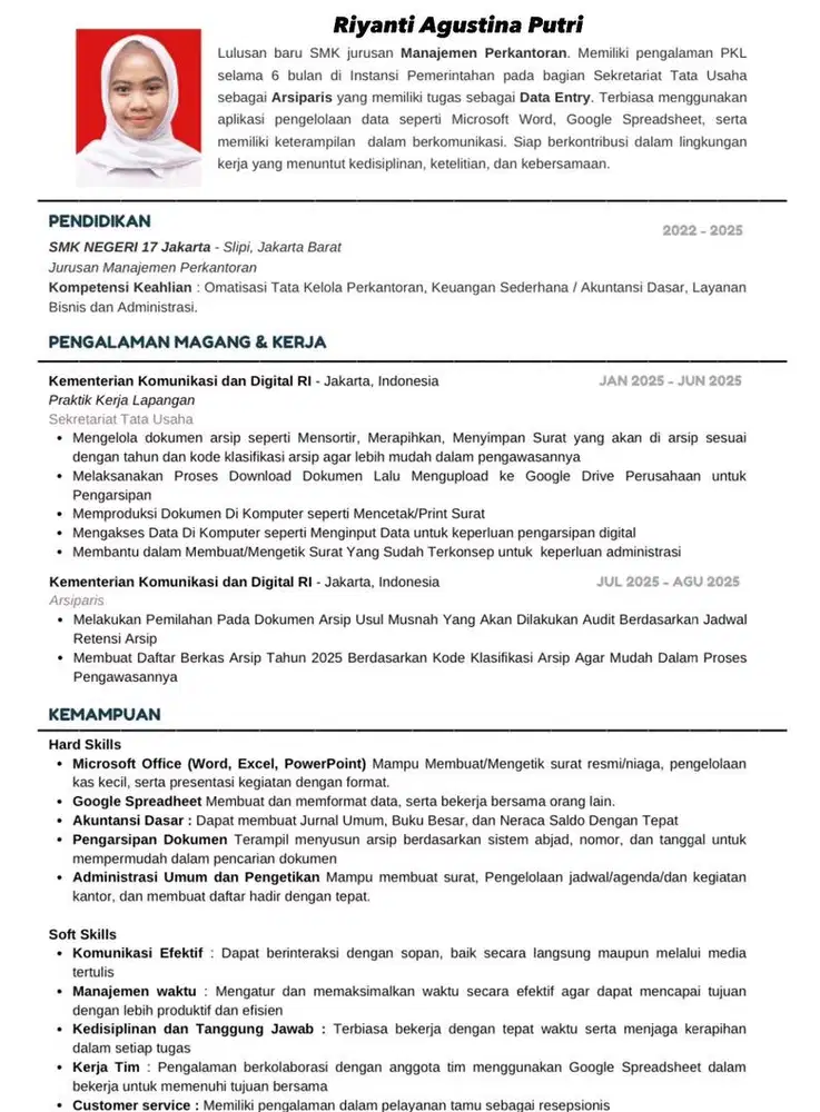 Mencari pekerjaan