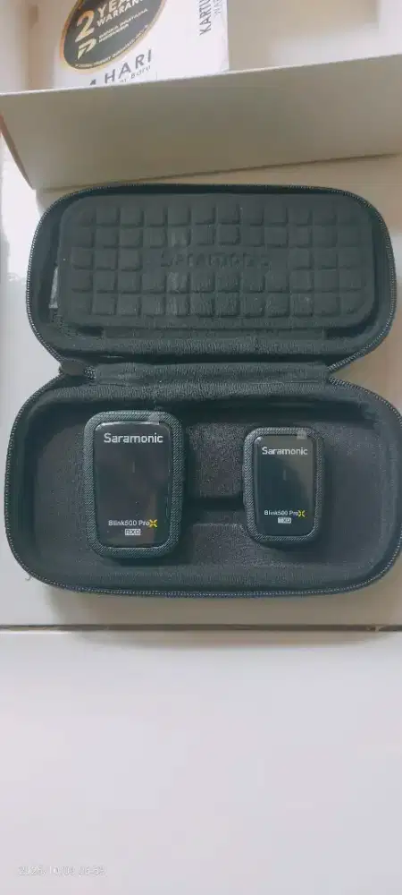 Di jual microfone wirelles saranonic