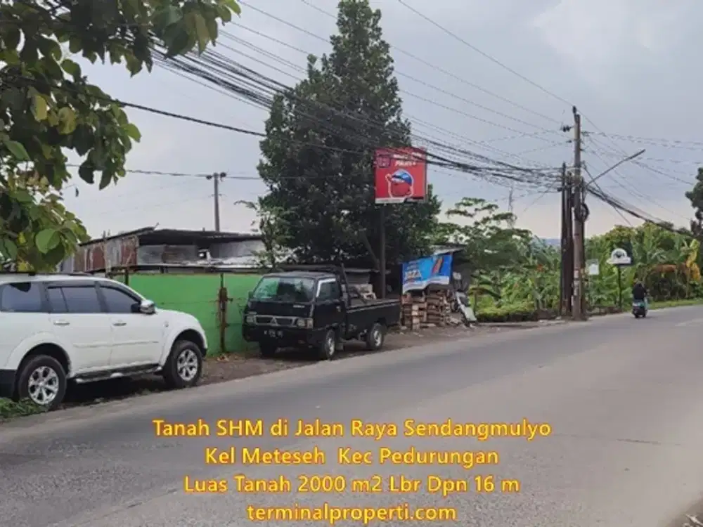 Tanah Pagar Bumi Jl Raya Sendangmulyo Tembalang Semarang Timur