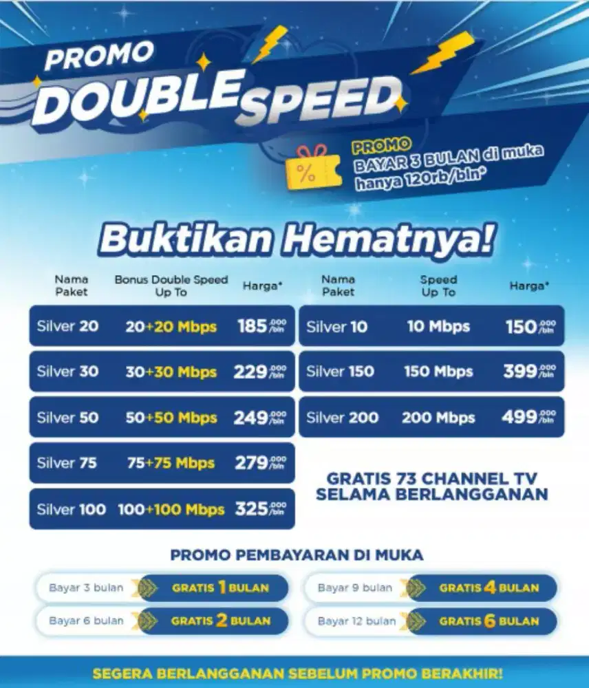 PROMO DOUBLE SPEED