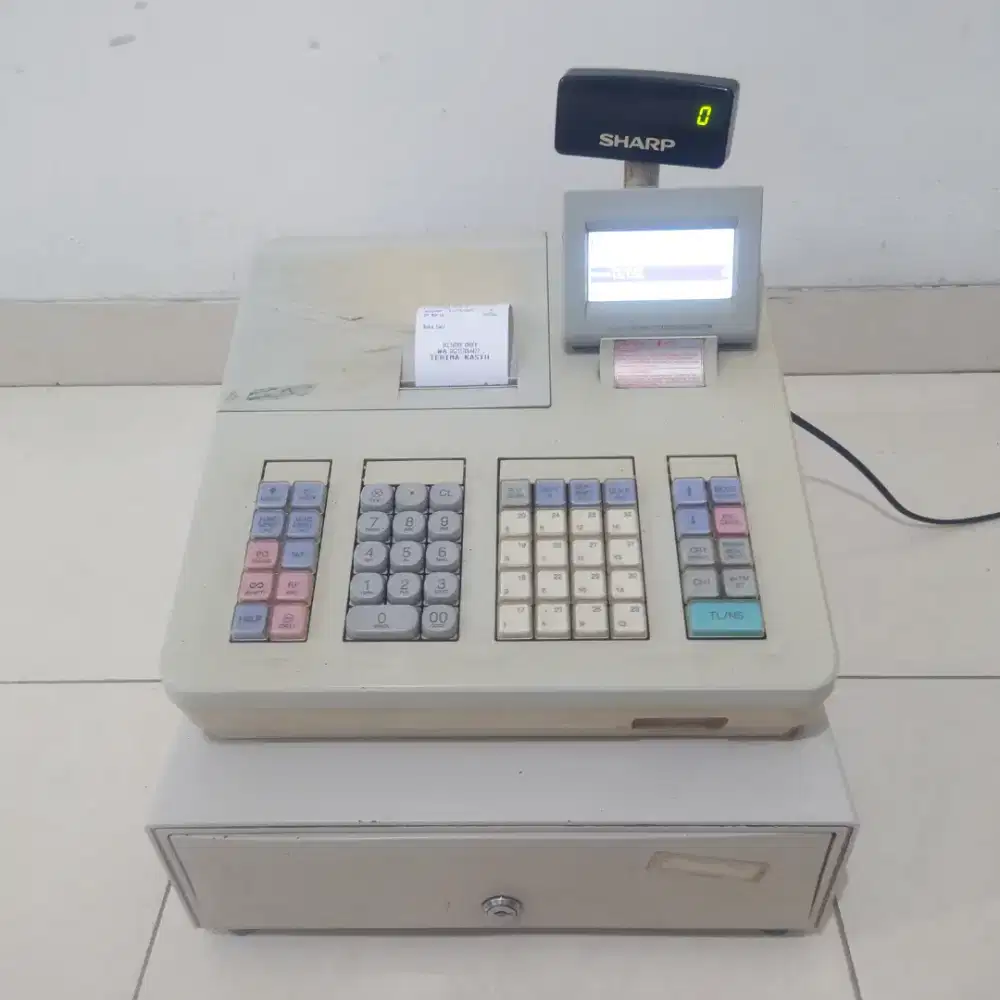Mesin Kasir Cash Register Sharp XE A207w