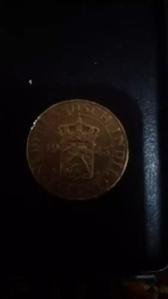 Uang Kuno Nederland 2,5 Cent 1945