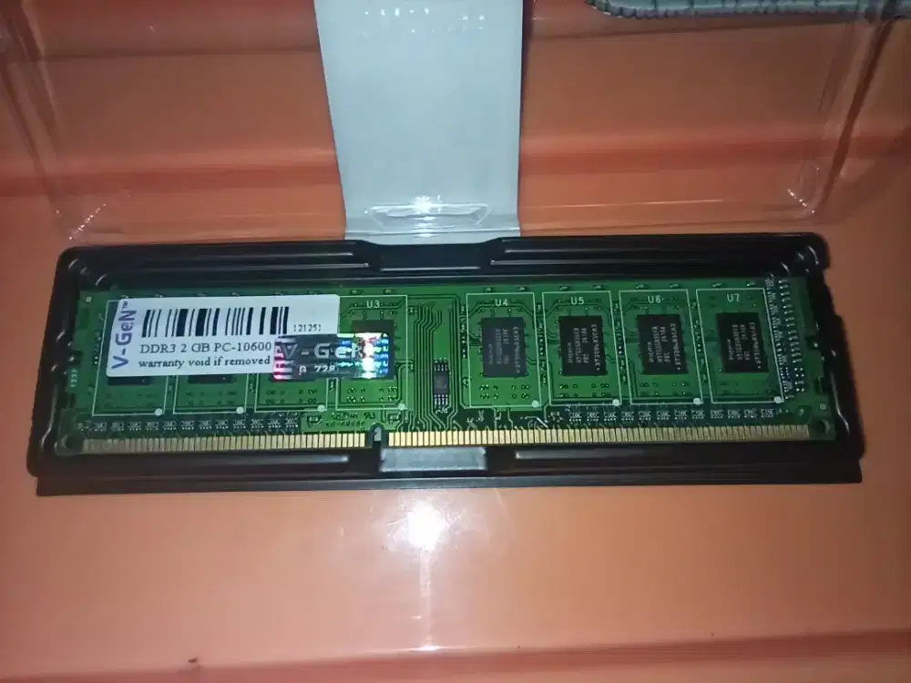 RAM V-Gen DDR3 2GB PC-10600 1333MHz Desktop PC – Kondisi Bagus