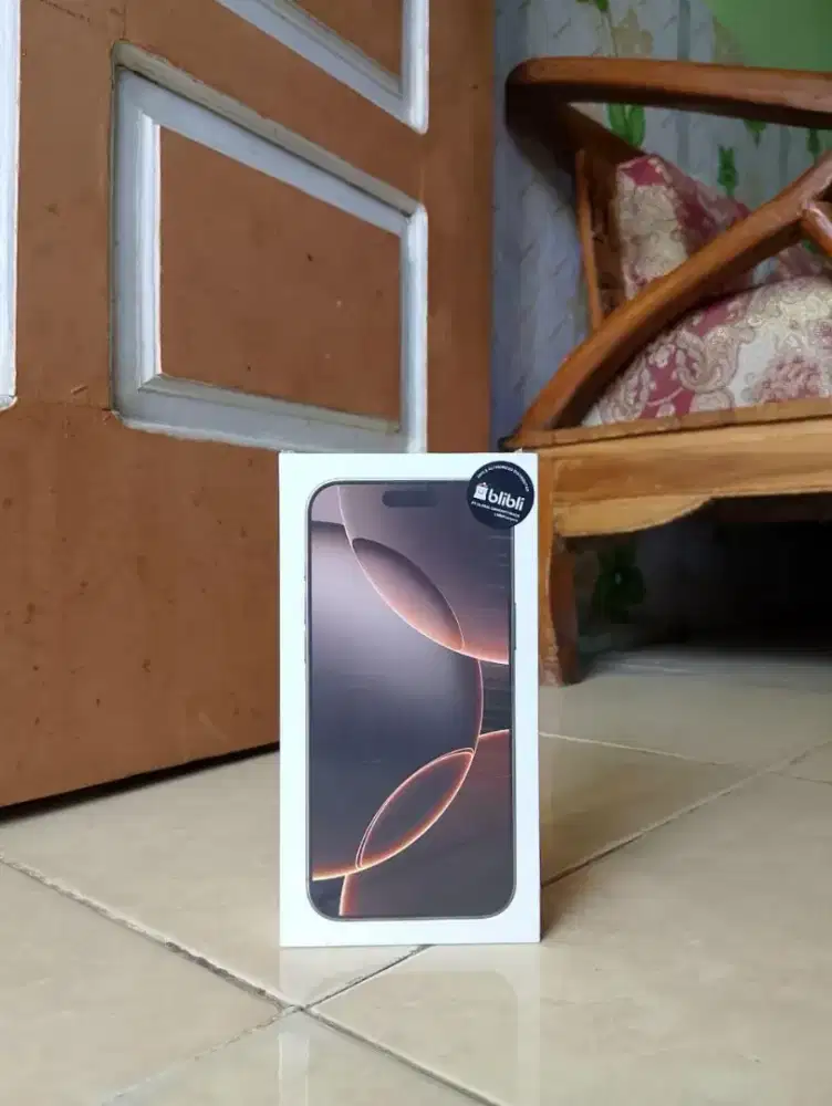 iPhone 16 ProMax 256Gb Dessert Titanium Baru, Segel & Garansi Resmi