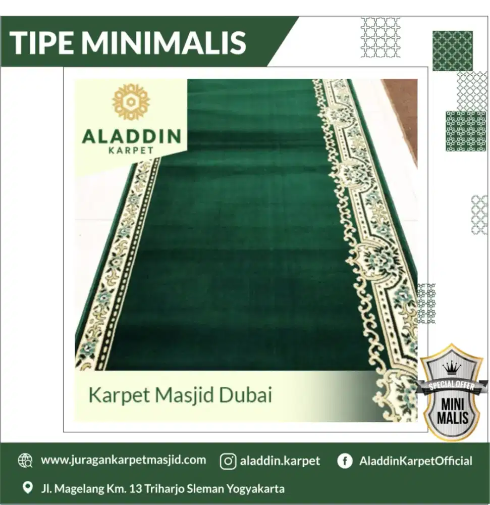Karpet Masjid Type Minimalis