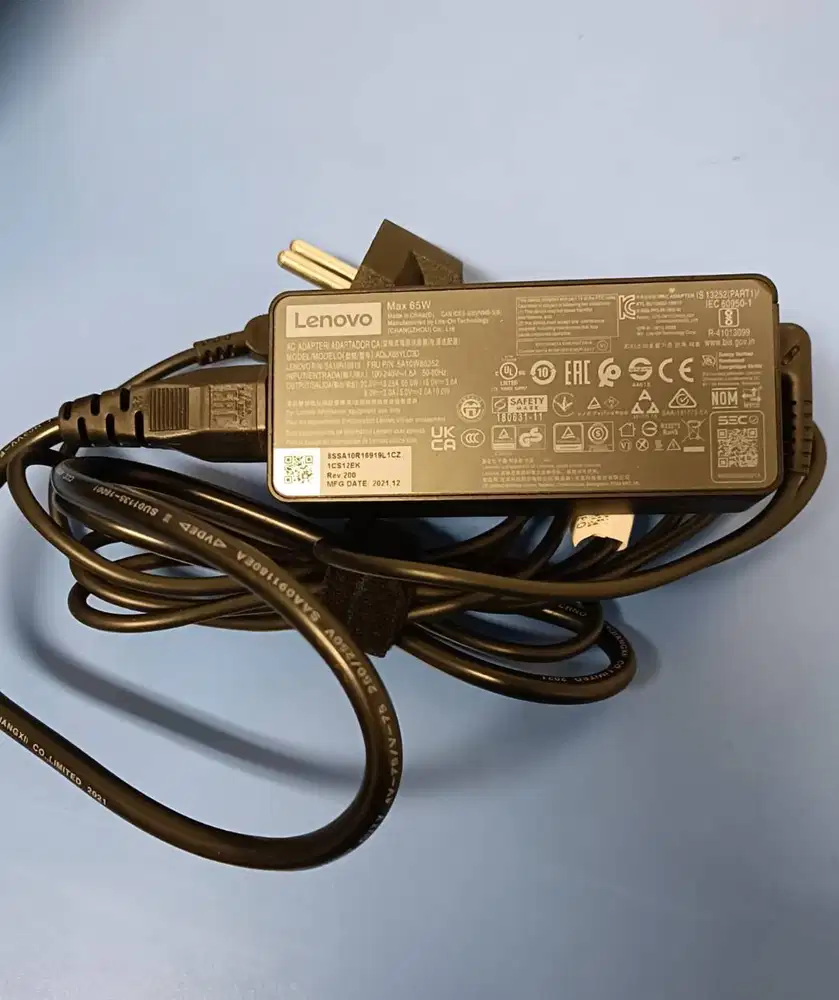 Charger Laptop Lenovo Type C